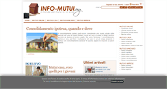 Desktop Screenshot of info-mutui.org